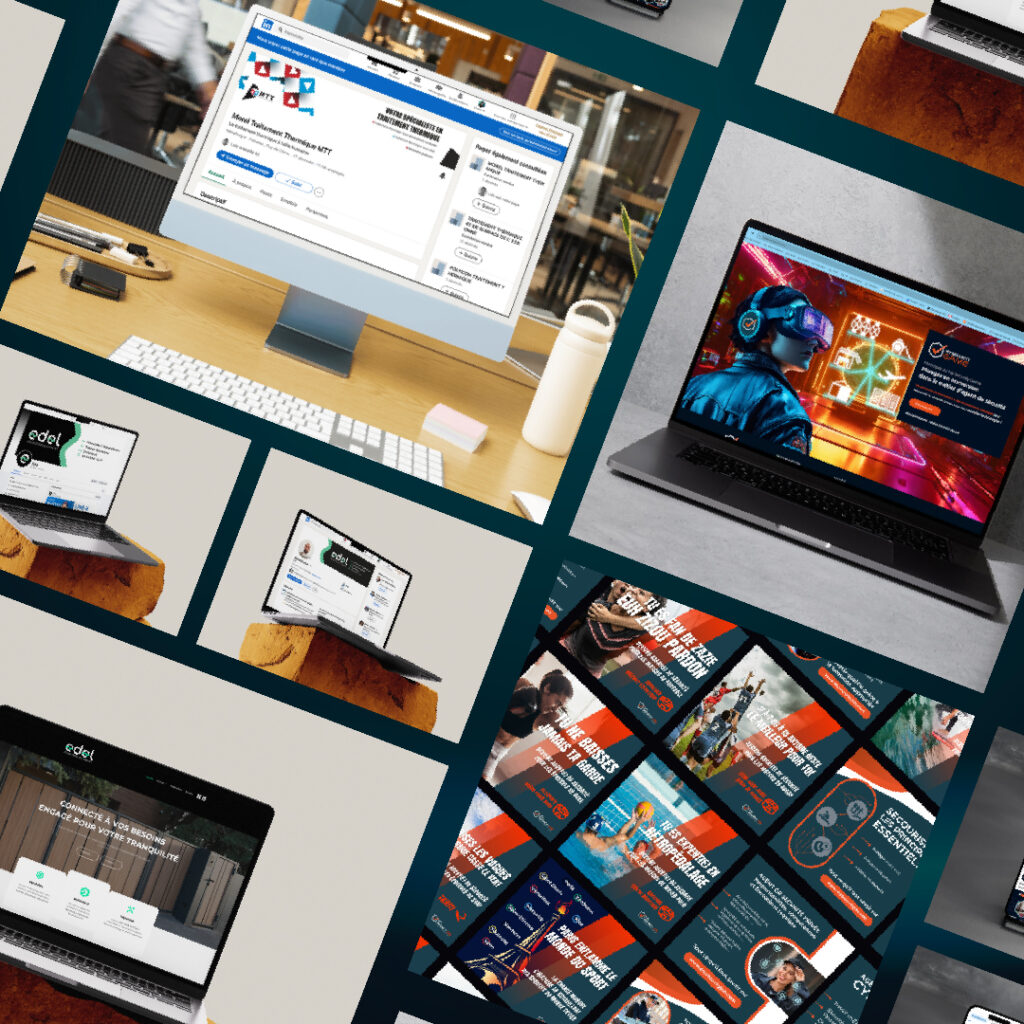 Illustration de webdesign de Graphiste à Clermont-Ferrand.