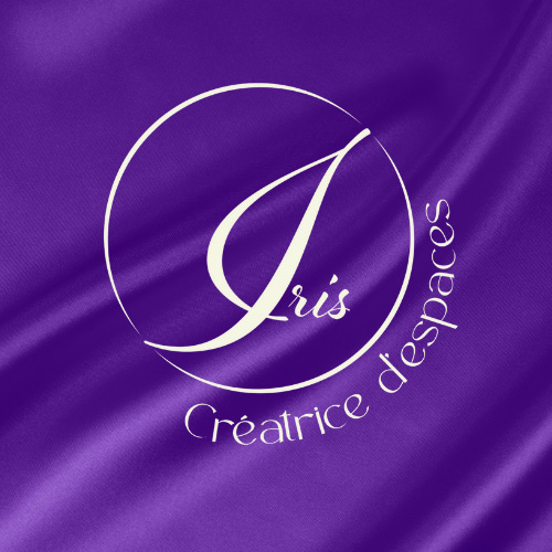 Graphiste à Clermont-Ferrand : création du logo pour Iris créatrice d'espaces