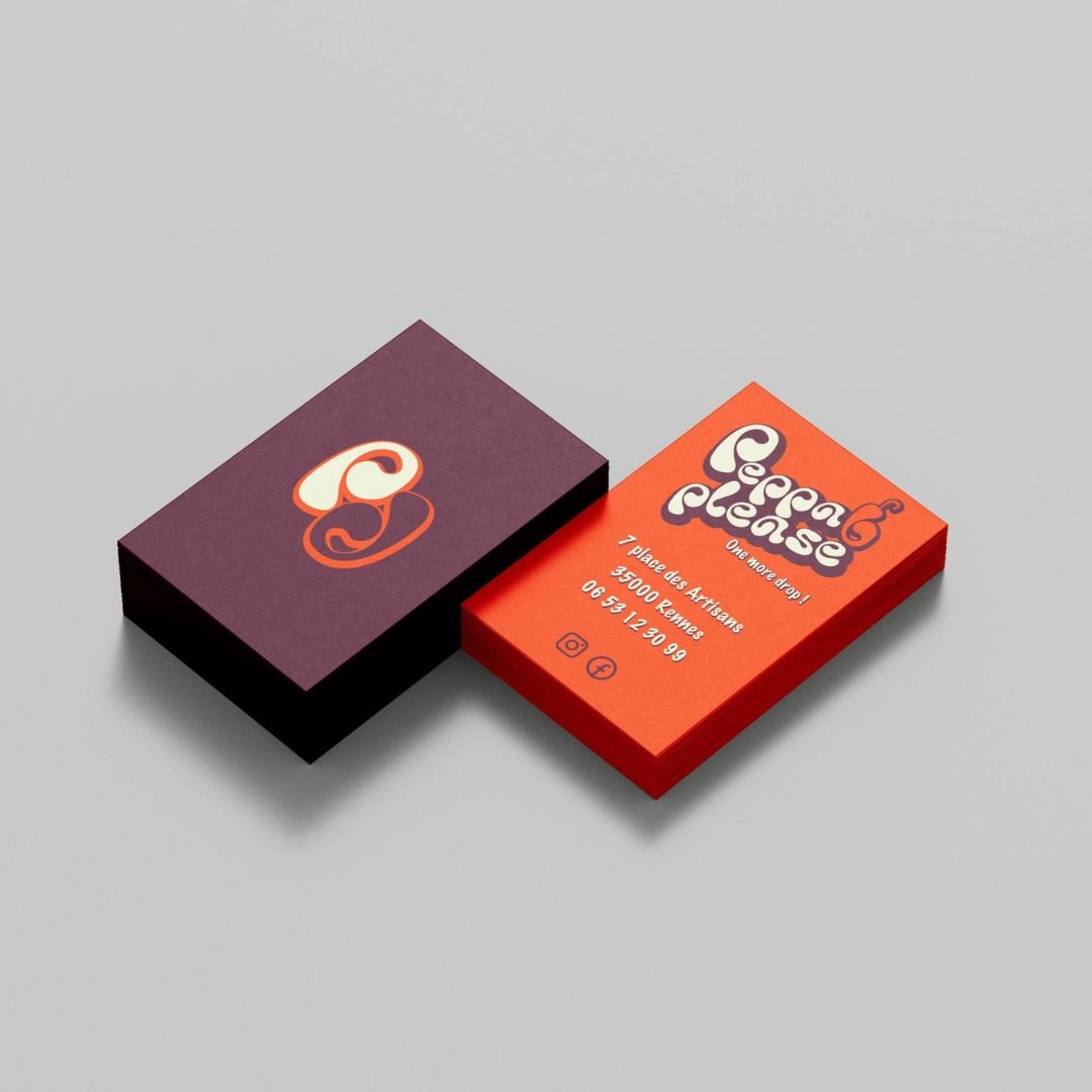 Carte de visite Peppa Please