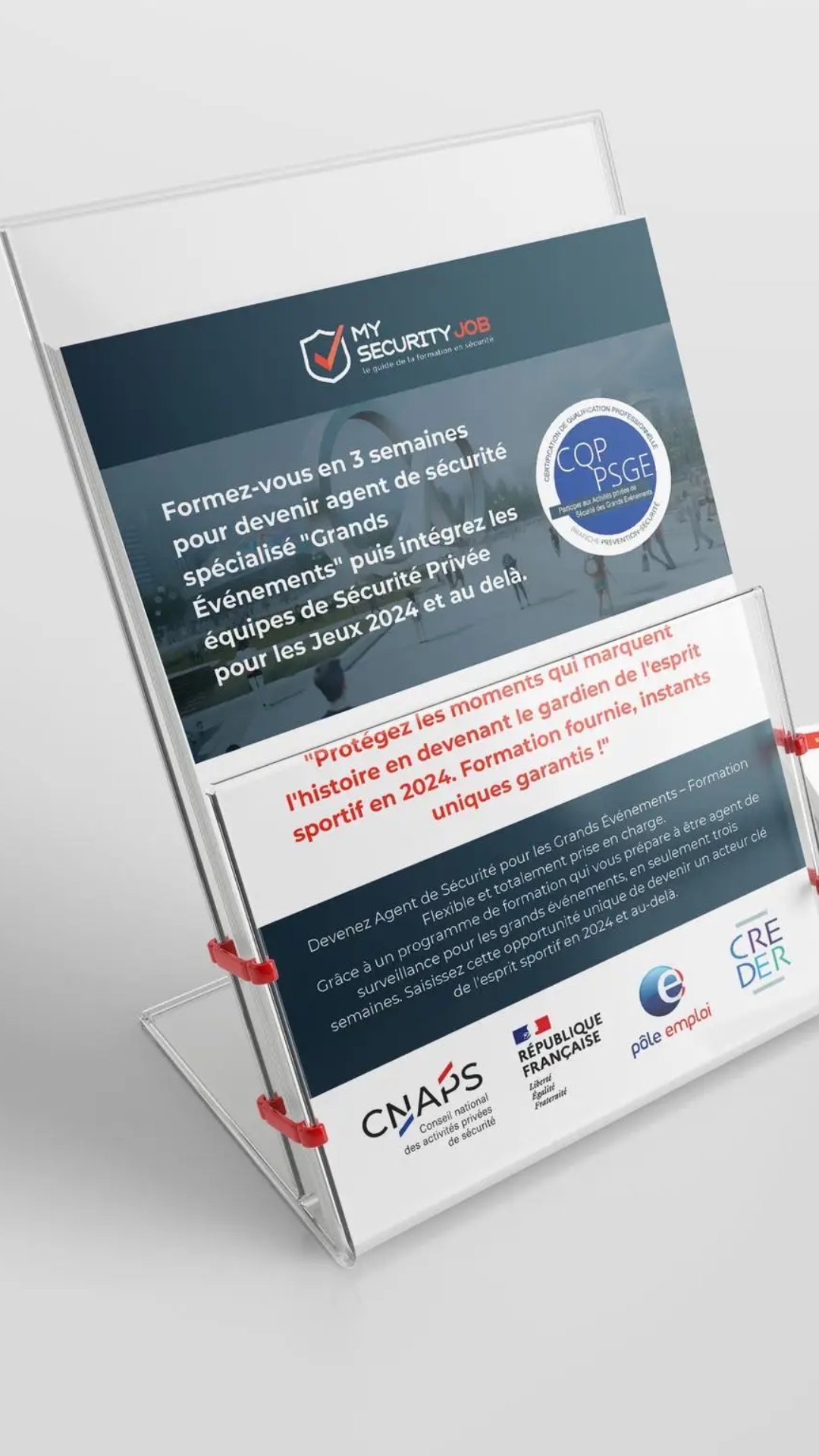 Flyer pour My Security Job
