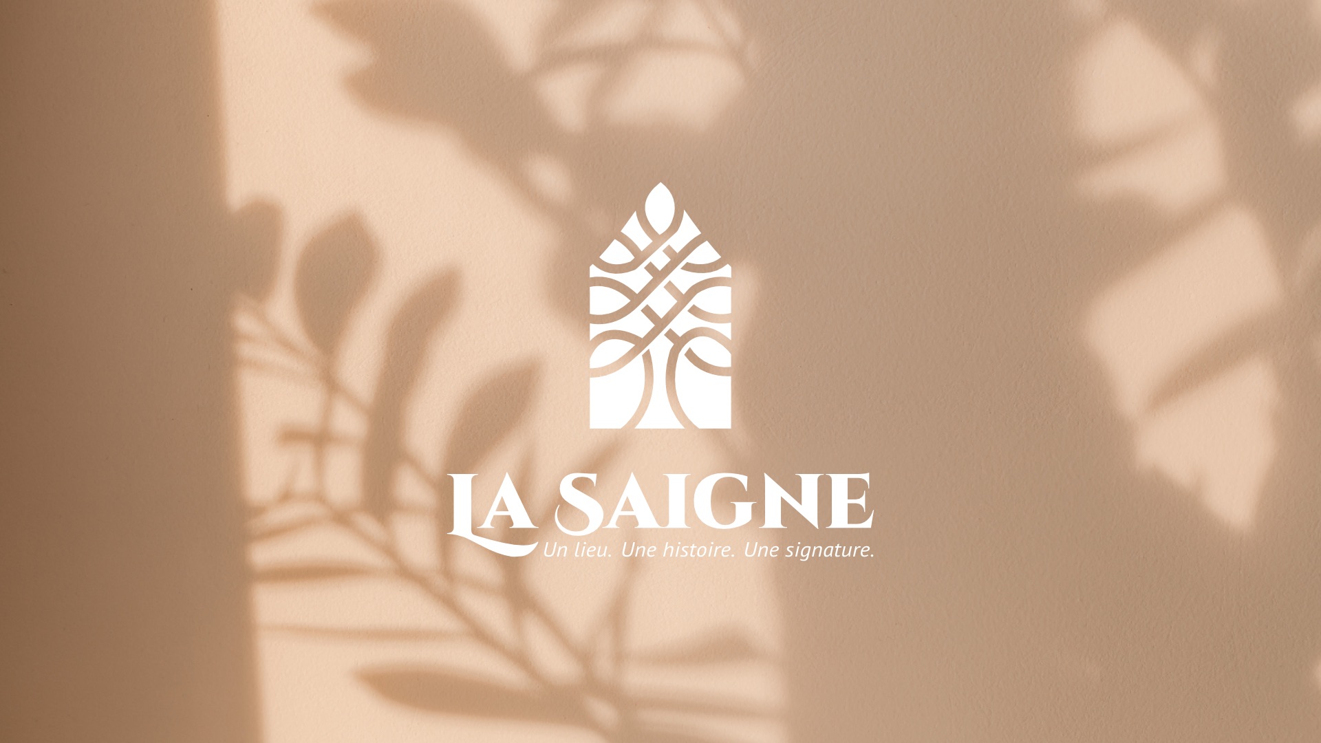 Logo et identité visuelle : Logotype du domaine de la Saigne